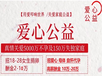 福贡捐卵助孕生子 爱心志愿者招募